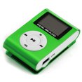 thumbnail image 1 of TFixol Mini Portable MP3 Music Player Metal Clip-on MP3 Player with LCD Screen Support TF Card Wide Application Green, 1 of 8