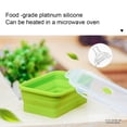 thumbnail image 4 of Ruiboury Silica Gel Compact And Convenient For Easy Storage Making Lightweight Sealed Preservation Box Microwave Lunch Box purple 800ml 1Set, 4 of 6