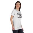 thumbnail image 2 of Inkmeso Embrasse-Moi Je Suis Vaccinée T-shirt Drôle Pro-Vaccin à Col Rond pour Femmes-B3, 2 of 8