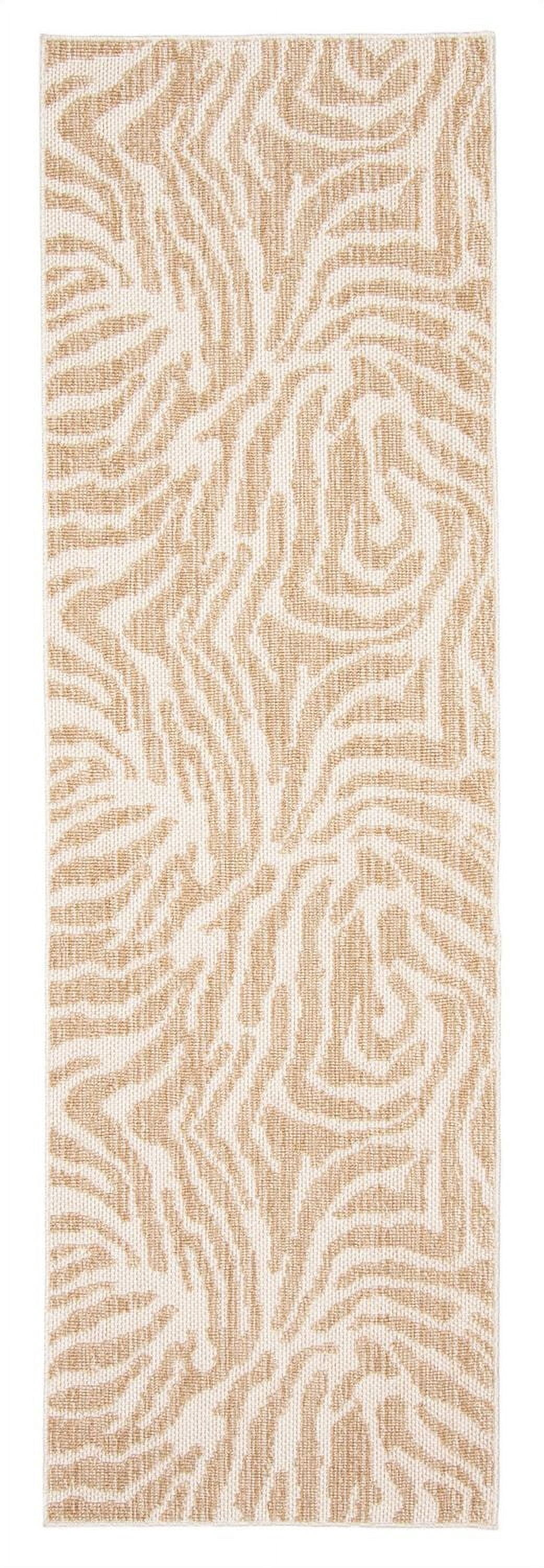 ECARPET Jute Style Area Rug for Bedroom, Living Room