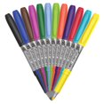 thumbnail image 4 of BIC Intensity Assorted colours Fashion Permanent Markers, Fine Point, 12-Count Pack of Colour Markers With Non-Slip Grip for Comfort and Control, 4 of 5