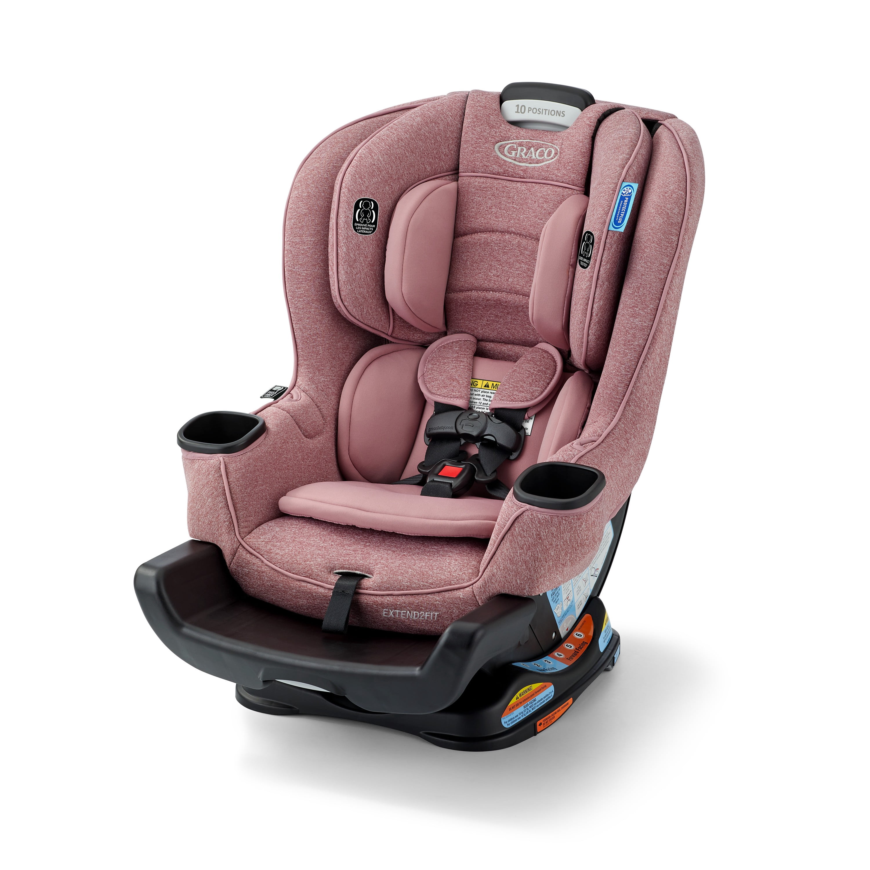Graco Extend2Fit Siège d'Auto Convertible, Siège d'Auto pour Bébé 2-en-1 Orienté vers l'Avant & vers l'Arrière, 1.8-30 kg (4-65 lb), Talia