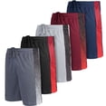 thumbnail image 1 of [5 Pack] Men's Dry-Fit Active Athletic Shorts Basketball Running Gym Workout with Two Side Pockets, 1 of 1
