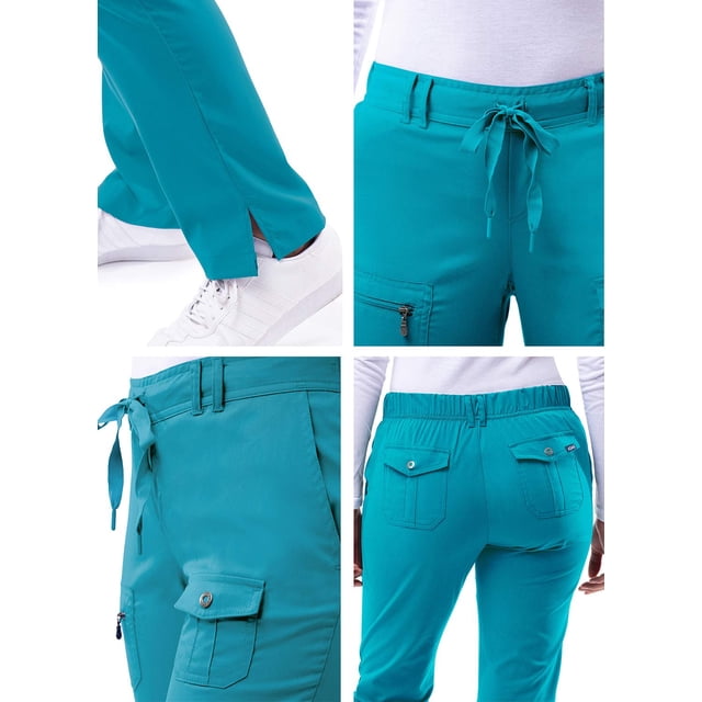 ADAR Pro Womens Slim Fit 6 Pocket Pant