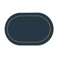 thumbnail image 1 of Yhmxh Solid Color Leather Western Dining Mat Oil-Proof Dining Table Mat Hotel Home Dining Mat Non-Slip Bowl Mat Oval Insulation Mat Home and Kitchen kitchen Accessories kitchen Essentials, 1 of 5