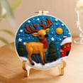 thumbnail image 4 of Pcksrro Home Decorations Items and Hanging Ornaments Deal!Starters Wool Felts Painting With Embroidery Frame Needle Felts Material Pack Diy Needle Felts Suitable For Beginners To Crafts, 4 of 5