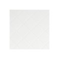 thumbnail image 1 of Fasade 12" x 12" Quilted Matte White Wall Panel Sample, 1 of 1