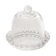 thumbnail image 3 of Glass Cake Stand Cake Display Tray Multifunctional Cake Cover Glass Dessert Dome S, 3 of 7