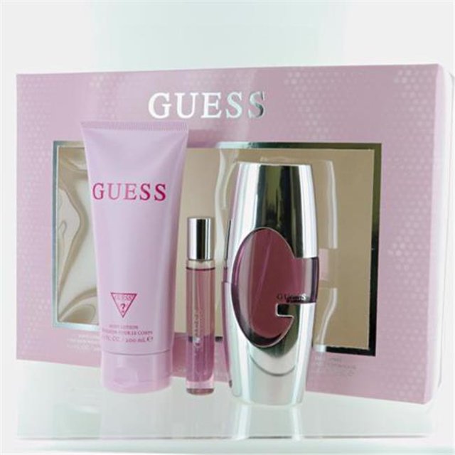Guess GSWGUESS3PC2.5 2.5 oz Eau de Toilette Vaporisateur pour Femmes - 3 Pcs