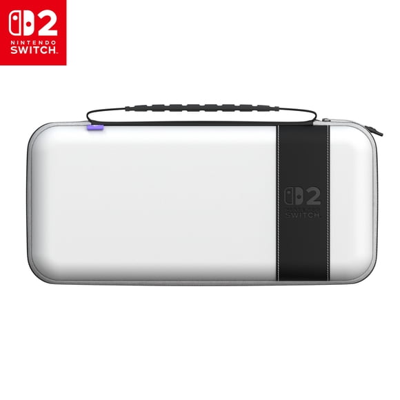 Turtle Beach PlayTrek Travel Case (Stellar White) - Nintendo Switch 2, Nintendo Switch, Nintendo Switch - OLED Model - Storage, Protection, Case, Game Card Case, Hard Shell Case