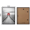 thumbnail image 3 of ELSKER&HOME 18x24 Poster Frame 3 Pack, Black Picture Frame for Horizontal or Vertical Wall Mounting, 3 of 7