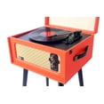 thumbnail image 4 of Arkrocket Tourne-Disque Rétro Bluetooth à 3 Vitesses avec Haut-Parleurs Intégrés et Pieds Amovibles (Orange), 4 of 15