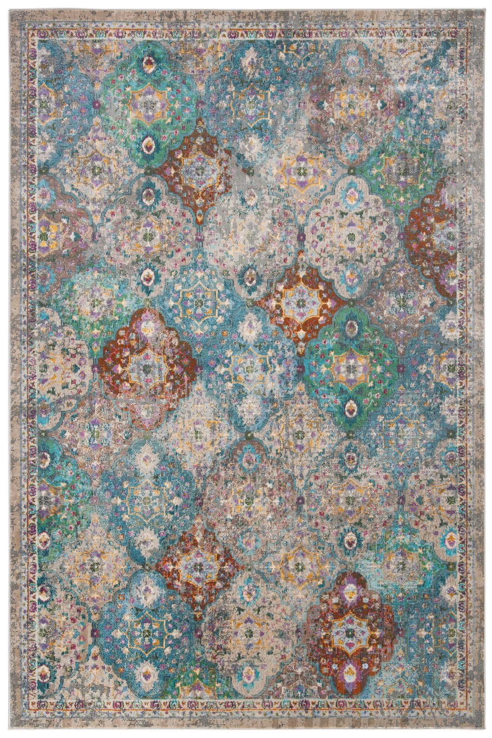 SAFAVIEH Luxor Harry Abstract Floral Area Rug