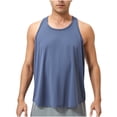 thumbnail image 2 of Styesk Tank Tops Men Men's Solid Color Fashionable Leisure Fitness Sports Tank, 2 of 9