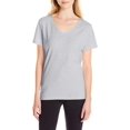 thumbnail image 2 of Hanes T-Shirt Col en V pour Femmes X-Temp, 2TG, Acier Clair, 2 of 4