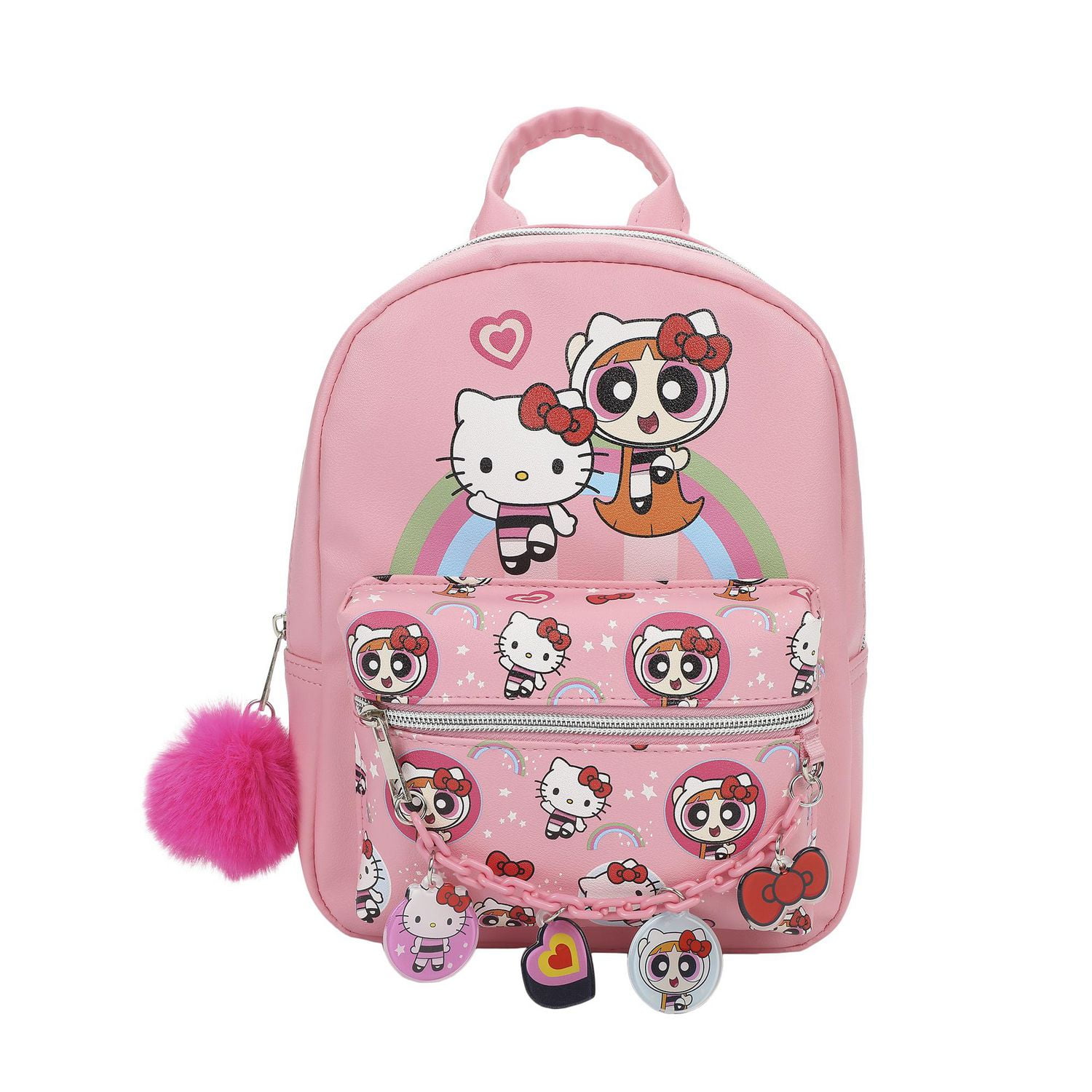 Sanrio Hello Kitty X Powerpuff Girls Pink Mini Backpack - Walmart.ca