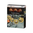 thumbnail image 4 of Lanternes citrouille en tissu orange - Lot de 10, 4 of 4