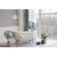 thumbnail image 2 of Elegant Lighting Rococo 15" 4 Light Royal Crystal Chandelier in White, 2 of 6