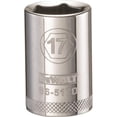 thumbnail image 1 of STANLEY 227899 17mm 6 Point Socket 0.5 in Drive Multicolour Tool, 1 of 1