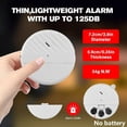 thumbnail image 4 of CHOK 3 PCS Window Alarm  125dB Glass Break Sensor Alarm Glass Break Detector Anti-Theft Vibration Sensor Alarm for Home Door Window, 4 of 7