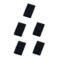 thumbnail image 1 of Baohd Extension Strap Bra Extender Buckle 3 Rows 3 Hooks Women Multicolor Lengthened Band Lingerie Replacement Intimates black 5Set, 1 of 6
