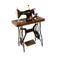 thumbnail image 3 of yuksok Vintage Sewing Machine Decoration Model Figurine for Cafe Desk Window Crafts D, 3 of 9
