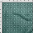 thumbnail image 3 of oneOone Polyester Lycra Fabric Circle Block Print Fabric By The Yard 56 Inch Wide, 3 of 4