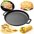 thumbnail image 1 of HOARBOEG Nonstick Pizza Steel For Pizzas And Flatbreads Up To 11 In Oven And BBQ Grill Safe Up To 900F, 1 of 7