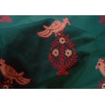 thumbnail image 4 of oneOone Cotton Silk Fabric Leaves|Bird & Floral Block Print Fabric BTY 42 Inch Wide, 4 of 4