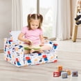 thumbnail image 2 of Costway Canapé pour Enfants 2-en-1 Convertible en Chaise Longue, Fauteuil Dépliable avec Pochette de Rangement, 2 of 10