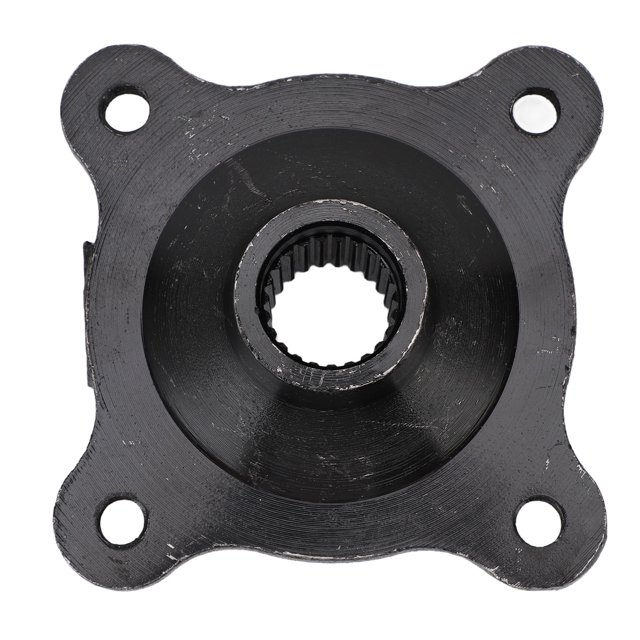 Moyeu de Roue Arrière 25 mm, Moyeu de Roue à 4 Goujons 23 T Installation Simple pour VTT Quad Kart