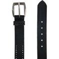 thumbnail image 2 of CTM® Ceinture à Bride en Cuir Vieilli avec Perforations (Hommes), 2 of 3