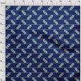 thumbnail image 3 of oneOone Cotton Cambric Fabric Stripe & Check Kasuri Print Fabric BTY 56 Inch Wide, 3 of 4