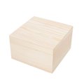 thumbnail image 4 of Shisuyan Trinket Box With Lid Wooden Beige 1Set Home Use Gift Packaging, 4 of 8