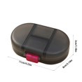 thumbnail image 3 of Chmadoxn Closet Organizers and Storage, Vitamin Organiser 8 Compartment Portable Vitamin Box Humidity Proof Sealed Vitamin Box Freestanding 8 Compartment Organiser Vitamin Organizer, 3 of 6