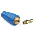 thumbnail image 4 of Pressure Washer Tips Turbo Nozzle 4000psi Max Rotating Pressure Washer Nozzle with 14'' Quick Connect for Remove Ads Bark Rust, 4 of 7