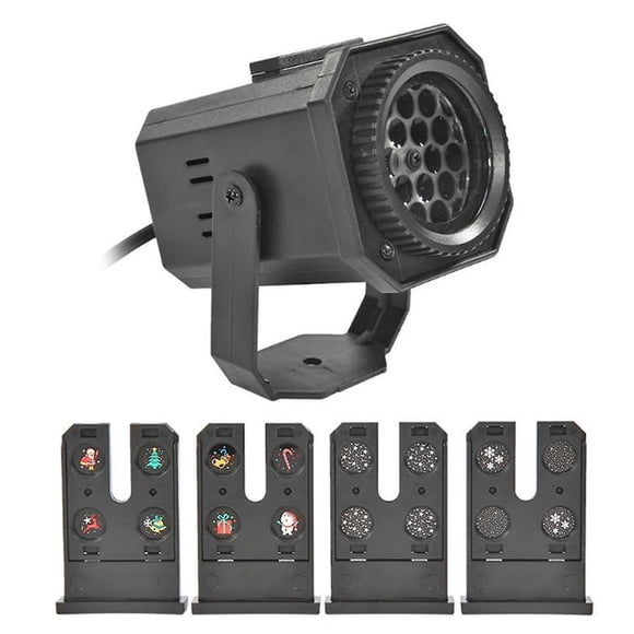Christmas Snowflakes Rotating Projector