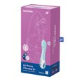 thumbnail image 2 of Satisfyer Vibromasseur à Pompe à Air 5+ Vibe à Point G Bleu, 2 of 5