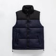 thumbnail image 2 of FAIWAD Gilet Matelassé Sans Manches pour Femme Grande Taille à Col Montant, Rembourré, avec Fermeture Éclair, Vestes avec Poches, 2 of 3