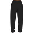 thumbnail image 5 of MAWCLOS Women Jogger Sets Long Sleeve Tracksuit Set Solid Color Two Piece Outfit Breathable Sports V Neck Sweatsuits Black L, 5 of 5