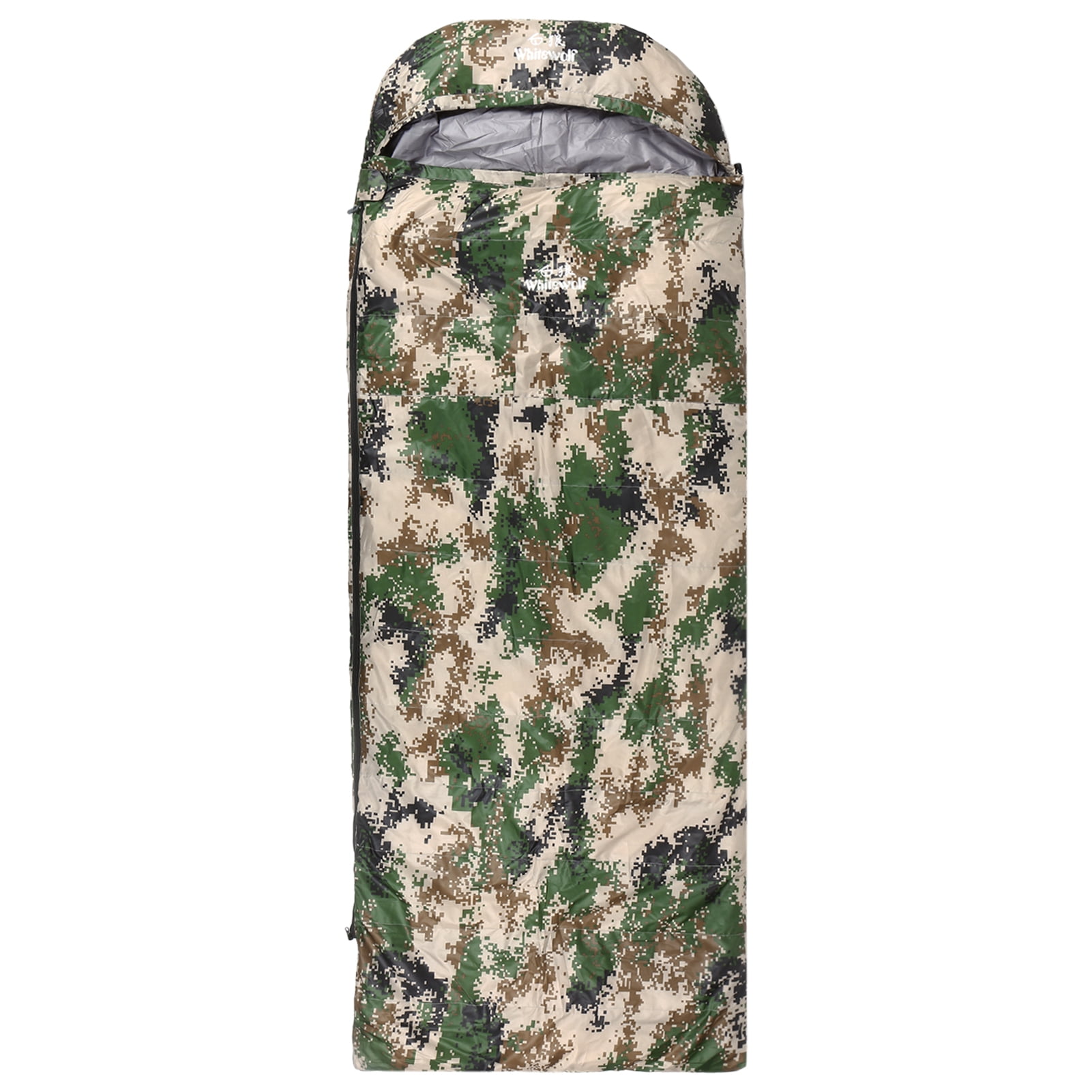 Amdohai 95% White Goose Down Lightweight Sleeping Bag 210x80cm with Storage Bag for Backpacking Camping Hiking Traveling
