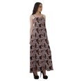 thumbnail image 3 of Moomaya Robe Aguichant de Soirée pour Femmes en Rayonne Imprimée Longue Tenue Décontractée Vêtements, 3 of 4