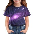 thumbnail image 1 of Jamicy Chemises d'Été pour Filles Mode Enfants Garçons Filles T-Shirts Graphiques 3d Cool Col Rond T-Shirt Unisexe Manches Courtes Hauts Tees, 1 of 1