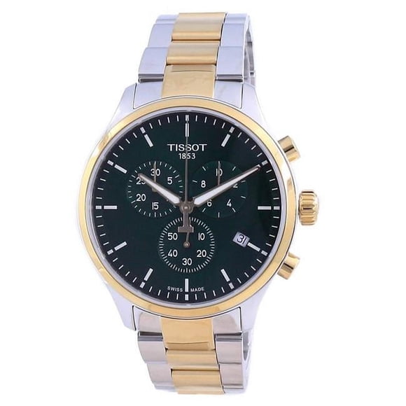 Tissot T116.617.22.091.00 Chrono XL Classic Quartz 100M Men Watch, Black