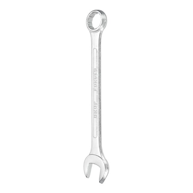 Clé à Combinaison 19mm Métrique Boîte 12 Points et Extrémité Ouverte Acier Zingué