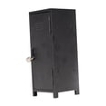 thumbnail image 2 of veasfak Mini Locker Decorative Iron Girls Lockbox for Stationery Jewelry Living Room black, 2 of 9
