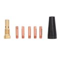 thumbnail image 2 of Kit de Soudage Sans Gaz MIG, Filetage Clair Non Rayant Diffuseur Buse Sans Gaz Cuivre pour Soudure, 2 of 8