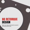 thumbnail image 2 of Fel-Pro Gaskets Cylinder Head Gasket 8553 PT PermaTorque; OE Replacement, 2 of 5