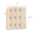thumbnail image 3 of INSPIRE CHIC Rallonges de Soutien-Gorge pour Femmes à 3 Crochets 3 Rangées Bretelle de Soutien-Gorge Extensible Boucle Crochets Bande de Soutien-Gorge Couleur Peau 3, 3 of 5