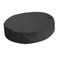 thumbnail image 4 of Lipstore Round Swimming Pool Cover Foldable Protective Shelter for Outdoor Home Beach Black, 4 of 8